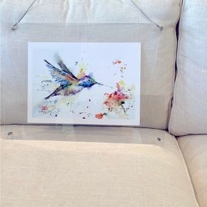 Hummingbird print by Dean Crouser
